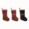 Transpac Velvet Bright Cheerful Stocking Set Of 3 Christmas Home Decorations Holiday Stockings Polyester