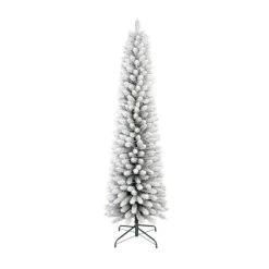 4.5/6/7.5/9/12FT Pre-Lit Artificial Christmas Tree With LEDs, PVC Branch Tips & Metal Stand - Easy Assembly Xmas Tree For Home Office Decor -Festival Store GUEST 97a582c7 e136 450f 92d6 b97948931e1c
