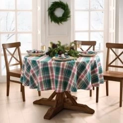 Holiday Fireside Plaid Tablecloth - Elrene Home Fashions 7 Holiday Fireside Plaid Tablecloth - Elrene Home Fashions -Festival Store GUEST 98de52ce 51cc 40f4 a38b 831c6bd8187e