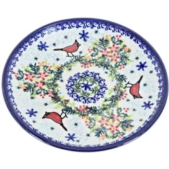Blue Rose Polish Pottery Vena Dessert Plate 37 Blue Rose Polish Pottery Vena Dessert Plate -Festival Store GUEST 9bc9af67 281e 43da bfd5 aecdbac3f796
