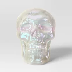 10" Large Plated Skull Halloween Decorative Prop - Hyde And EEK! Boutique™ -Festival Store GUEST 9bde57cc 7608 4c0d 9e2f 79292054493a
