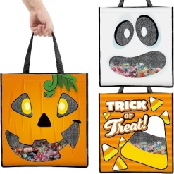 Joyfy Halloween Party Favors 3PCS Large See Through Tote Bags With Handles Trick Or Treat Bag Party Supplies For Candies Biscuits Cards 22.5" X 13.75" 15 Joyfy Halloween Party Favors 3PCS Large See Through Tote Bags With Handles Trick Or Treat Bag Party Supplies For Candies Biscuits Cards 22.5" X 13.75" -Festival Store GUEST 9d04d0e4 e852 40cc 9295 e33a70e9c2dd