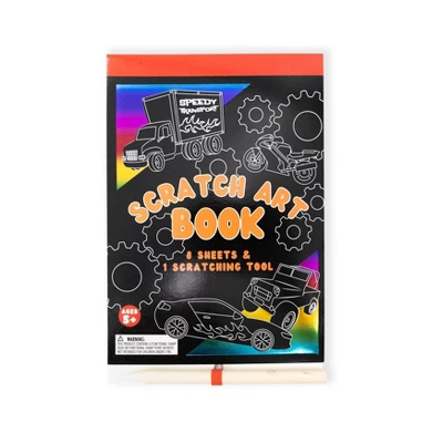 Scratch Art Book Vehicles Craft Activity Kit - Bullseye's Playground™ 3 Scratch Art Book Vehicles Craft Activity Kit - Bullseye's Playground™ - Image 3