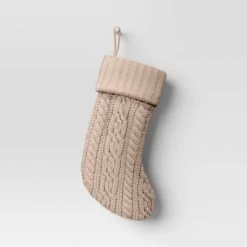 20" Cable Knit Christmas Stocking - Wondershop™ -Festival Store GUEST 9dea4c92 4120 473e aa6c a54f80d054b7