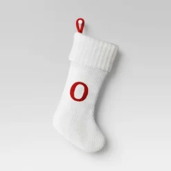 Knit Monogram Christmas Stocking White - Wondershop™ -Festival Store GUEST 9e4739da 6040 464b a999 d72755919556