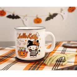 Silver Buffalo Sanrio Hello Kitty Halloween Trick-Or-Treat Ceramic Camper Mug | Holds 20 Ounces -Festival Store GUEST 9f09d29f 405b 44e3 afe7 3951a55557b6