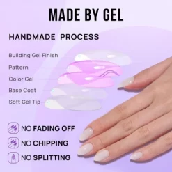 BTArtbox Press-On Nails - Cream Puff - S Almond - 32ct 9 BTArtbox Press-On Nails - Cream Puff - S Almond - 32ct -Festival Store GUEST 9f72eb8f 77be 40f9 84cf c4080aeb87cc