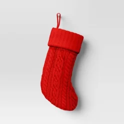 20" Cable Knit Christmas Stocking - Wondershop™ -Festival Store GUEST a02fb126 6168 4ea1 9796 997ed9a787fa