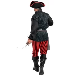 Joyfy Men Pirate Costume, Adult Pirate Shirt Vest Viking Pants Hat Set For Halloween Themed Parties -Festival Store GUEST a0356d27 f003 4def b8a9 6c6a7bffeda6