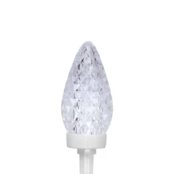 Northlight Patriotic LED C9 Faceted Christmas Lights - Red, White And Blue - 66' White Wire - 100ct -Festival Store GUEST a11c39e2 fb11 41bd b255 98e20525d5e4