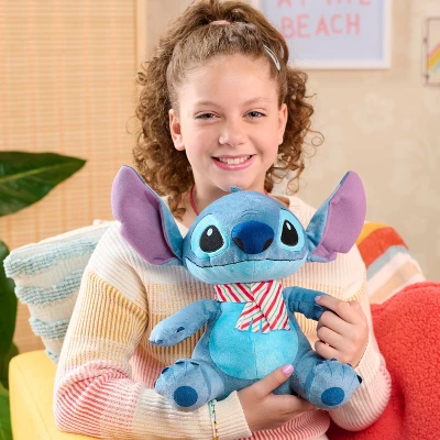 Disney Lilo & Stitch Holiday Large Plush: Polyester Character Stuffed Animal 1 Disney Lilo & Stitch Holiday Large Plush: Polyester Character Stuffed Animal