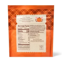 Fall Harvest Pumpkin Spice Dipped Sandwich Cookies - 6.5oz - Favorite Day™