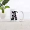Crazy Dog Count Me In Mug Funny Sarcastic Halloween Vampire Graphic Novelty Coffee Cup-11oz