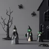 3pc Witch Mini Mantle Ceramic Decorative Accent Set - Hyde And EEK! Boutique™