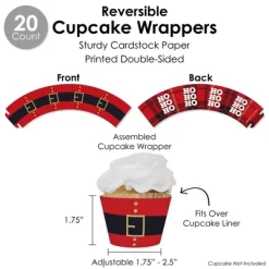 Big Dot Of Happiness Jolly Santa Claus - Christmas Party Favors And Cupcake Kit - Fabulous Favor Party Pack - 100 Pieces -Festival Store GUEST a7682289 4b66 4737 ac15 0256a2e64338