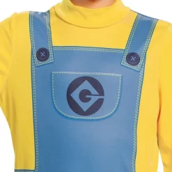 Toddler Despicable Me 2 Minions Bob Halloween Costume Jumpsuit With Hat -Festival Store GUEST a968e4f4 41ab 42d0 977f 925aa56c8710