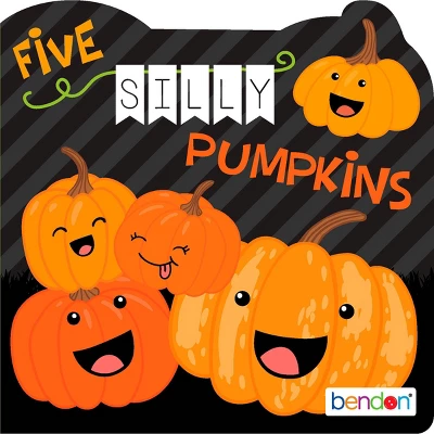 Bendon Shaped Board Books Five Silly Pumpkins 4 Bendon Shaped Board Books Five Silly Pumpkins - Image 4