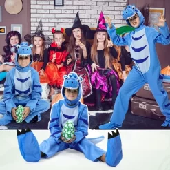 Garvee Dinosaur Costume For Halloween -Child Dinosaur Dress Up Party, Role Play And Cosplay -Festival Store GUEST acd8fa19 cb27 48d5 b619 416c5e869407