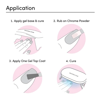 Dashing Diva Chrome Powder - 1.5gm 5 Dashing Diva Chrome Powder - 1.5gm - Image 5