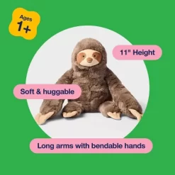 11" Sloth Stuffed Animal - Gigglescape™: Polyester, Zoo Animal, Ages 1+ -Festival Store GUEST ad1a4a8c 7f1d 45cc ab72 942453dae46c