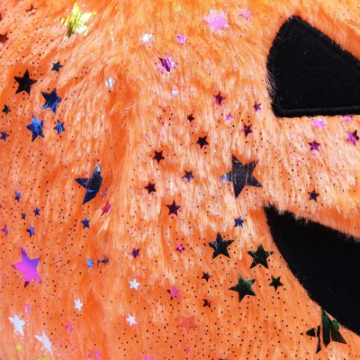 Spooky Central Plush Jack-O-Lantern Trick Or Treat Bag For Halloween Party Decorations (10 X 8.75 In) 4 Spooky Central Plush Jack-O-Lantern Trick Or Treat Bag For Halloween Party Decorations (10 X 8.75 In) - Image 4