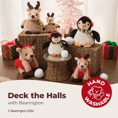 Bearington Big Bucky Reindeer Stuffed Animal, 11.5 Inch Christmas Plush Gifts For Kids, For Ages 3-14 1 Bearington Big Bucky Reindeer Stuffed Animal, 11.5 Inch Christmas Plush Gifts For Kids, For Ages 3-14