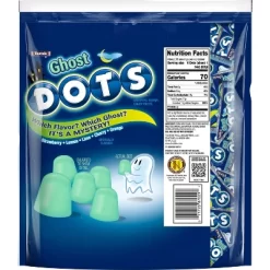 Dots Halloween Ghost Chewy Gummy Candy - 23.6oz