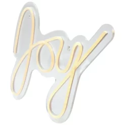 Northlight 12" White LED Lighted "Joy" Neon Style Christmas Sign -Festival Store GUEST b0e7528a 4090 4d39 b838 737f6b62fd49