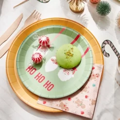 Christmas Characters Small Plates (10 Per Pack) -Festival Store GUEST b1614824 4656 4ae0 831b 646c221e310e