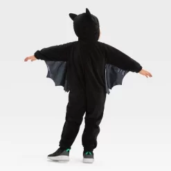 Toddler Bat Halloween Costume Jumpsuit - Hyde And EEK! Boutique™ Black
