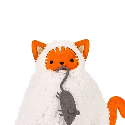 Plush Figurals Cat With Rat - Bullseye's Playground™ 2 Plush Figurals Cat With Rat - Bullseye's Playground™ - Image 2