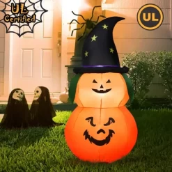 Costway 5FT Or 6FT Or 12FT Halloween Decoration With LED Lights Yard Decoration -Festival Store GUEST b4fd4e0b 4ea3 4d85 b4db d55ddbf49e53