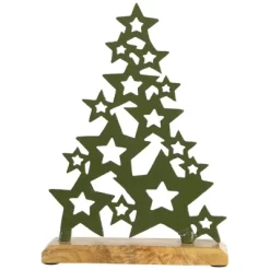 Northlight Tree Of Stars Metal Christmas Decoration - 11" - Green -Festival Store GUEST b5198815 13fe 41f6 89c7 b09b9cf39c57