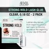 Ardell Strong Hold Lash Glue Clear, 0.18 Oz (PACK OF 2) - Eyelash Adhesive For Eye Lashes | UPC#. 074764373496