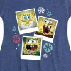 Girls' - SpongeBob SquarePants - Christmas Photo Collage Fit & Flair Cap Sleeve Graphic Dress