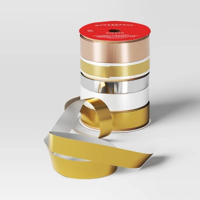 5 End Flat Christmas Ribbon 40' - Wondershop™ 1 5 End Flat Christmas Ribbon 40' - Wondershop™