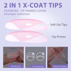 BTArtboxnails XCOATTIP® Press-On Nails -Natural - Medium Almond - 150ct -Festival Store GUEST bc7e2af8 28a3 48bf 8c17 1707099c55cf