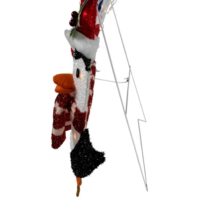 Northlight 41.25" Lighted Ice Skating Polar Bear And Penguin Outdoor Christmas Decoration 7 Northlight 41.25" Lighted Ice Skating Polar Bear And Penguin Outdoor Christmas Decoration - Image 7