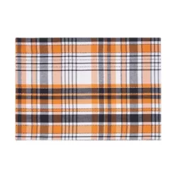 C&F Home Zelda Plaid Placemats Set Of 6, 13" X 19"