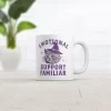 Crazy Dog Emotional Support Familiar Mug Funny Sarcastic Halloween Graphic Coffee Cup-11oz