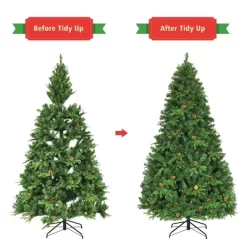 Costway 7Ft/7.5FT/8FT Pre-Lit Christmas Tree Hinged 460/540/600 Lights -Festival Store GUEST c43681f6 823c 4d2c 93c4 a46cd4189cee