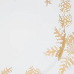 Saro Lifestyle Christmas Snowflake Charger Plate (Set Of 4) -Festival Store GUEST c6f09532 34c9 4bbb be6a 514802f945dd