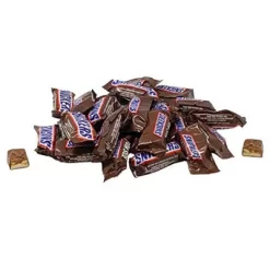 Blair Candy - Snickers Fun Size Candy Bars – Caramel, Nougat, Chocolate-Covered Candy - Available In 1, 2, 3, And 5 Pound Resealable Bags