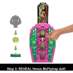 Monster High 10.5" Skulltimate Secrets Garden Mysteries Playset, Venus McFlytrap Doll With 19+ Surprises -Festival Store GUEST c84cae64 43ee 4315 bdc4 a997d4f9135c