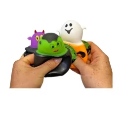 Big Time Toys Halloween Squish Pop Fidget Toy Ghost Pumpkin
