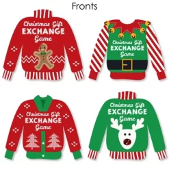 Big Dot Of Happiness Ugly Sweater - Holiday And Christmas Party Have Or Have Not Cards - Christmas Gift Exchange Game - Set Of 24 -Festival Store GUEST cb67b331 acba 493b baa1 306e7f86643f