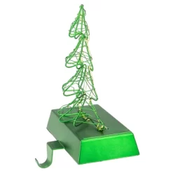 Northlight 8" LED Lighted Green Wired Christmas Tree Stocking Holder -Festival Store GUEST cc67afd1 d380 4b2e aaf3 a25dda2dae07