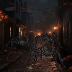 Joyfy 3pcs Halloween 63'' Hairy Huge Realistic Spiders, Indoor Outdoor And Yard Creepy Decor,Halloween Party Garden Haunted House Decorations 19 Joyfy 3pcs Halloween 63'' Hairy Huge Realistic Spiders, Indoor Outdoor And Yard Creepy Decor,Halloween Party Garden Haunted House Decorations -Festival Store GUEST ccea33cd a645 4529 a84f 1bcc690897bd