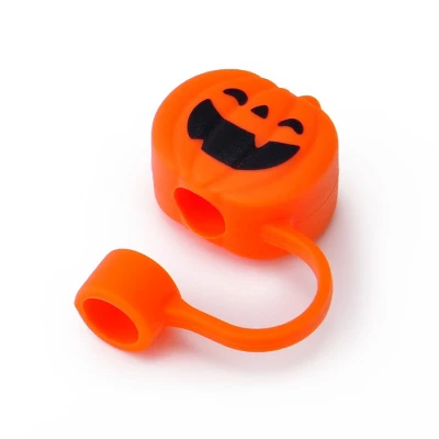 Straw Toppers Pumpkin - Bullseye's Playground™ 3 Straw Toppers Pumpkin - Bullseye's Playground™ - Image 3