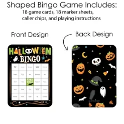 Big Dot Of Happiness Jack-O'-Lantern Halloween - Bingo Cards And Markers - Kids Halloween Party Bingo Game - Set Of 18 -Festival Store GUEST ceaf4fe3 697c 4311 b683 564130f5e1ea